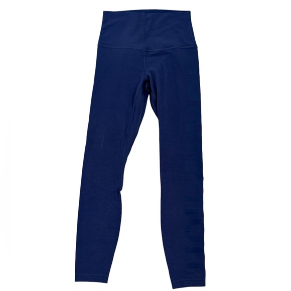 Lululemon Align High-Rise Pant 25" *Graphic in Night Sea, Size 4 - Picture 2 of 7